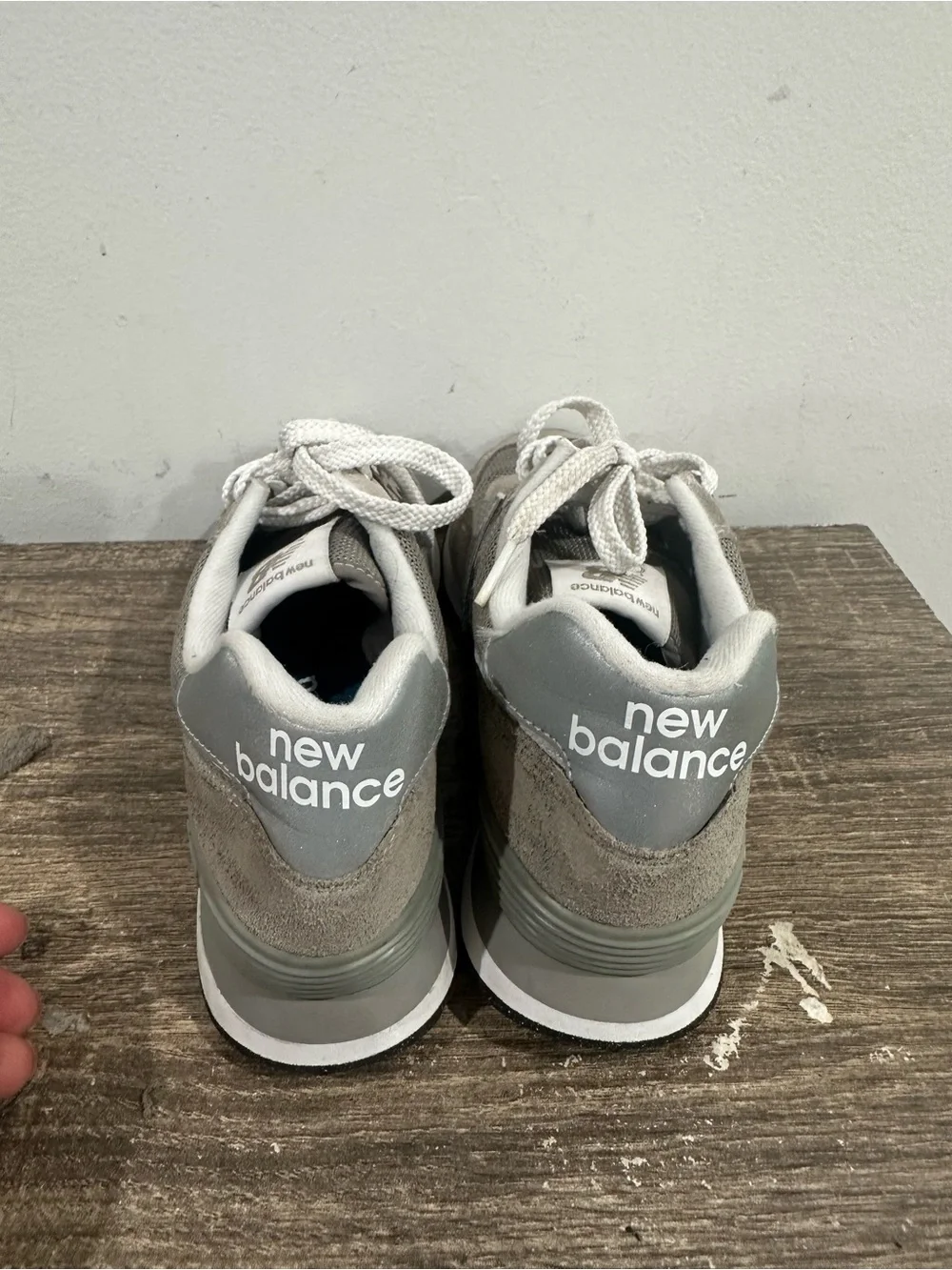 New Balance Gray Men's Classic Athletic Sneakers